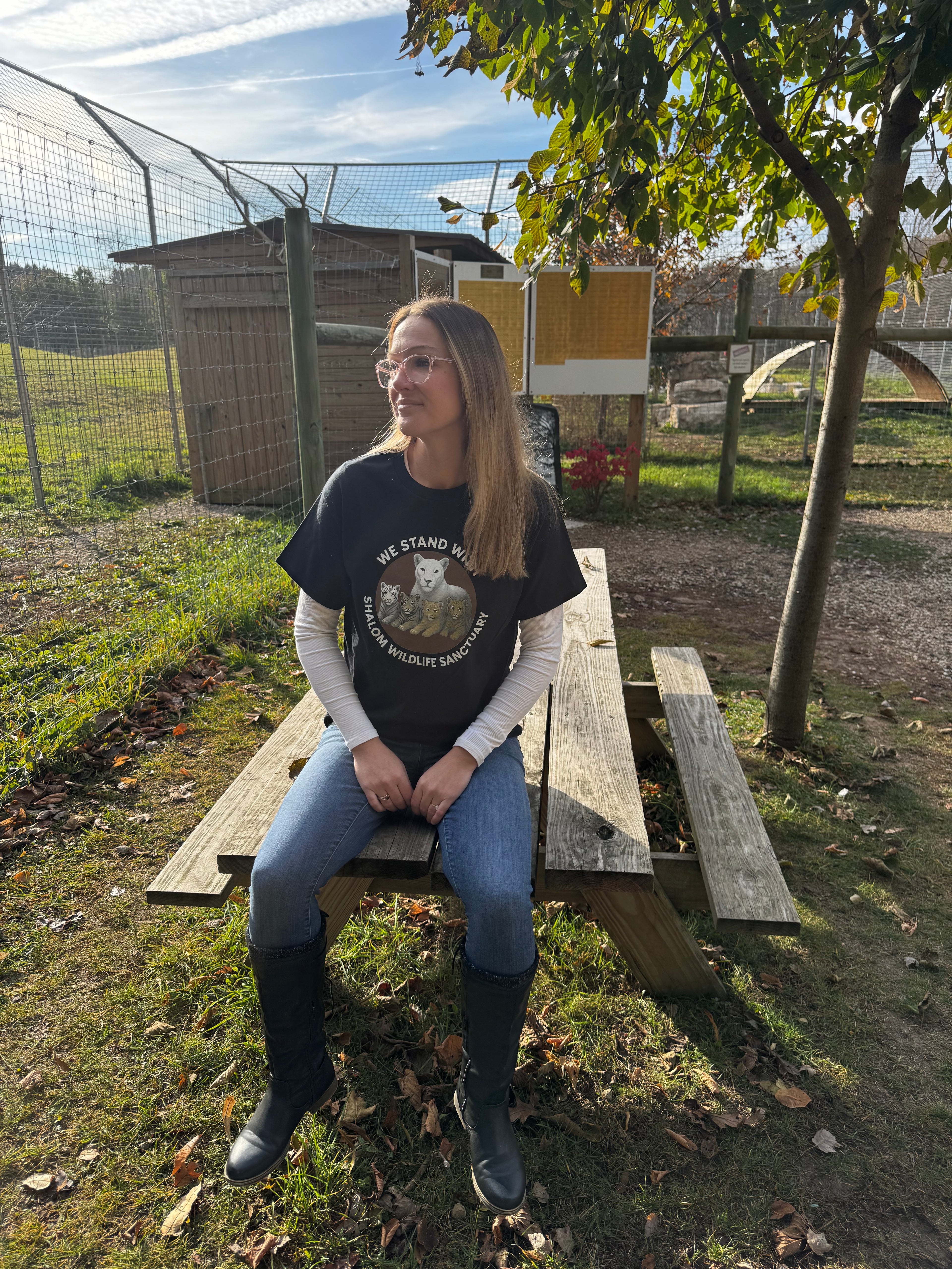 Shalom Support Tee- Ginger & Cubs