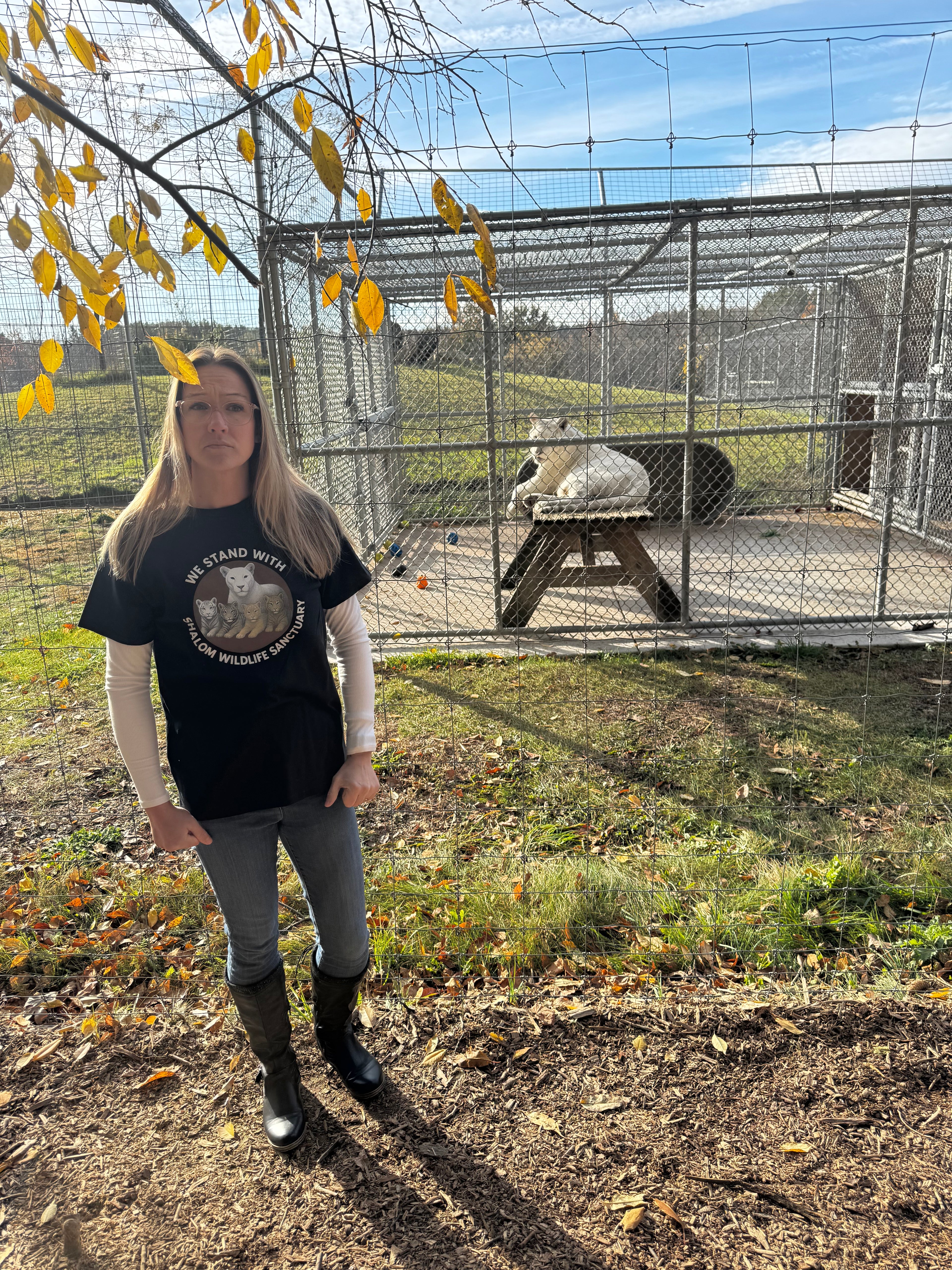 Shalom Support Tee- Ginger & Cubs