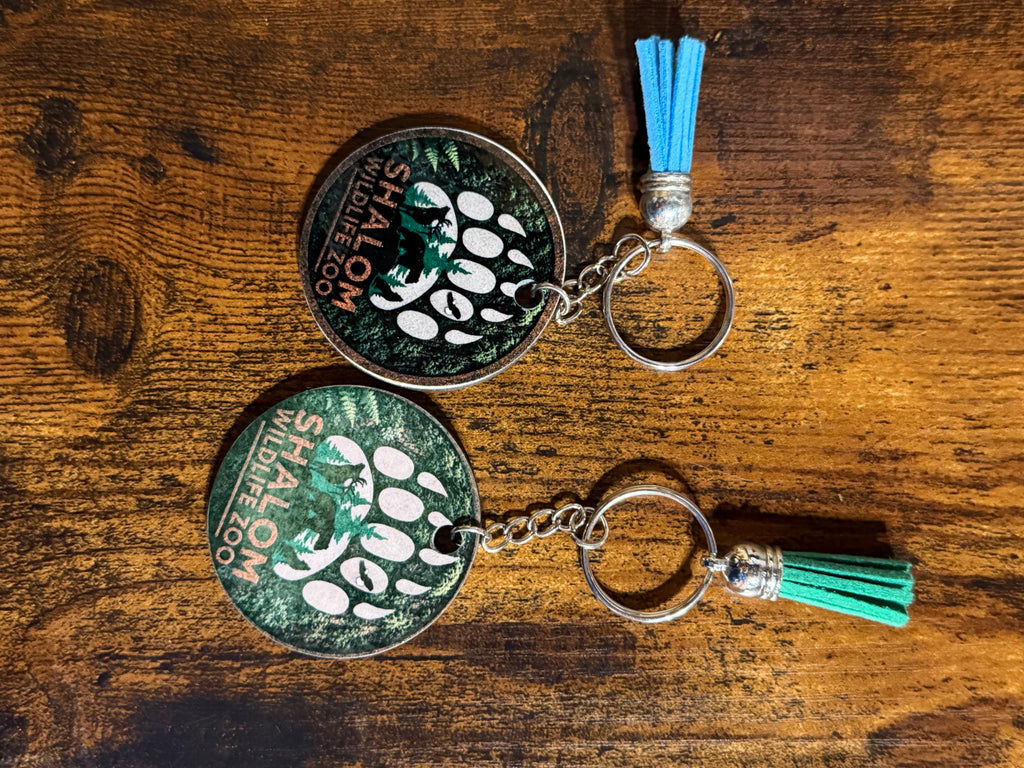 Sweet Ginger Two Sided Keychain 🐯🤍