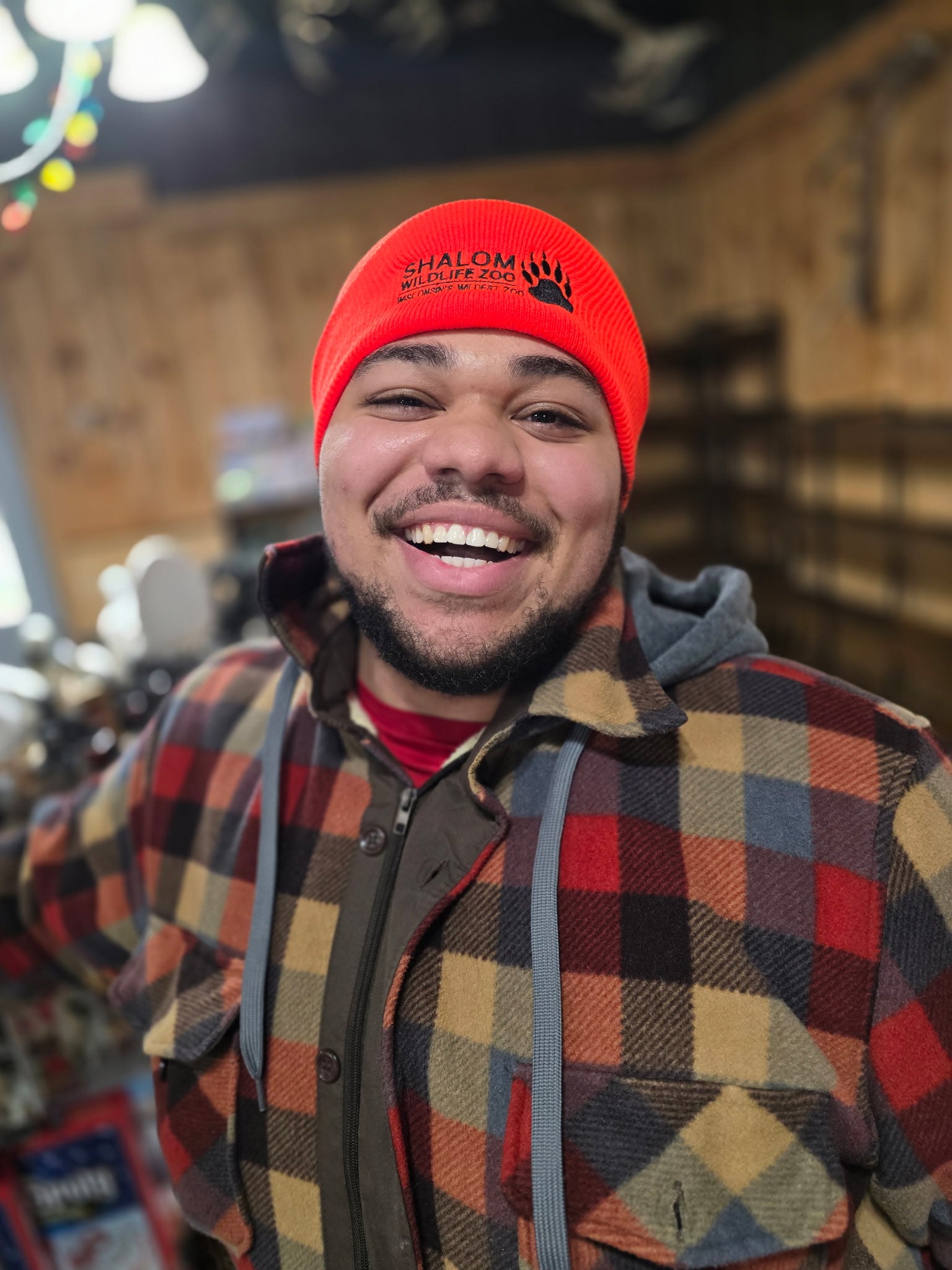 Shalom Wildlife Zoo Beanie – Blaze Orange