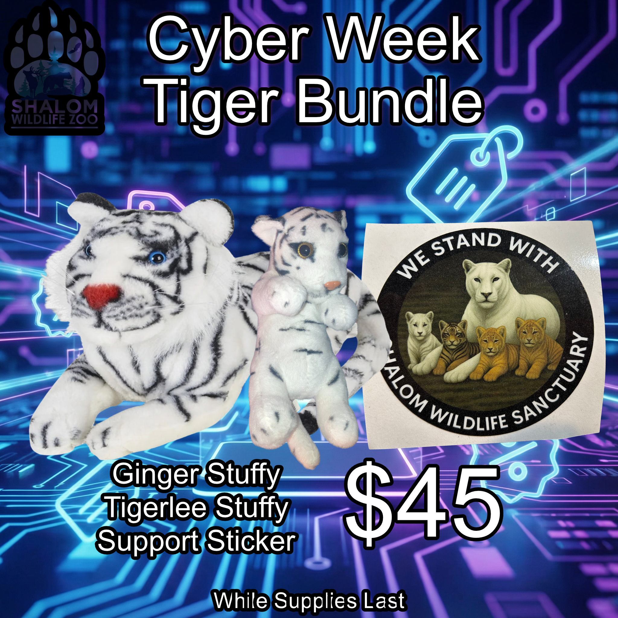 ⚡ Cyber Week Tiger Bundle- $45