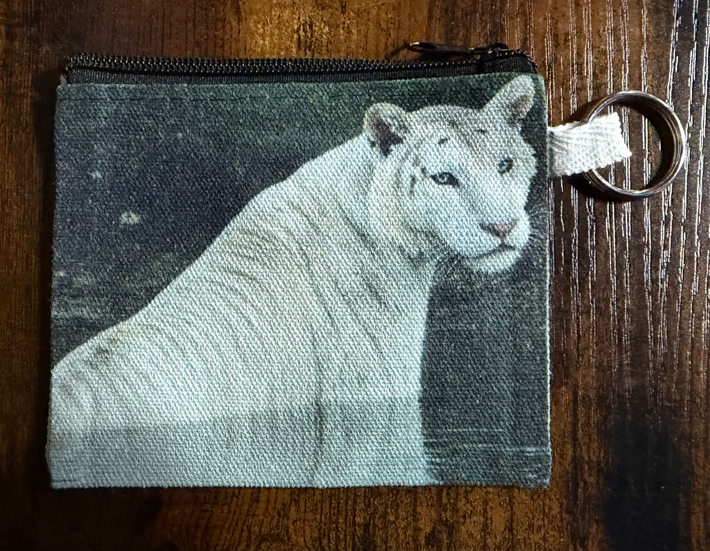 Sweet Ginger Keychain Coin Purse/wallet🐯🤍