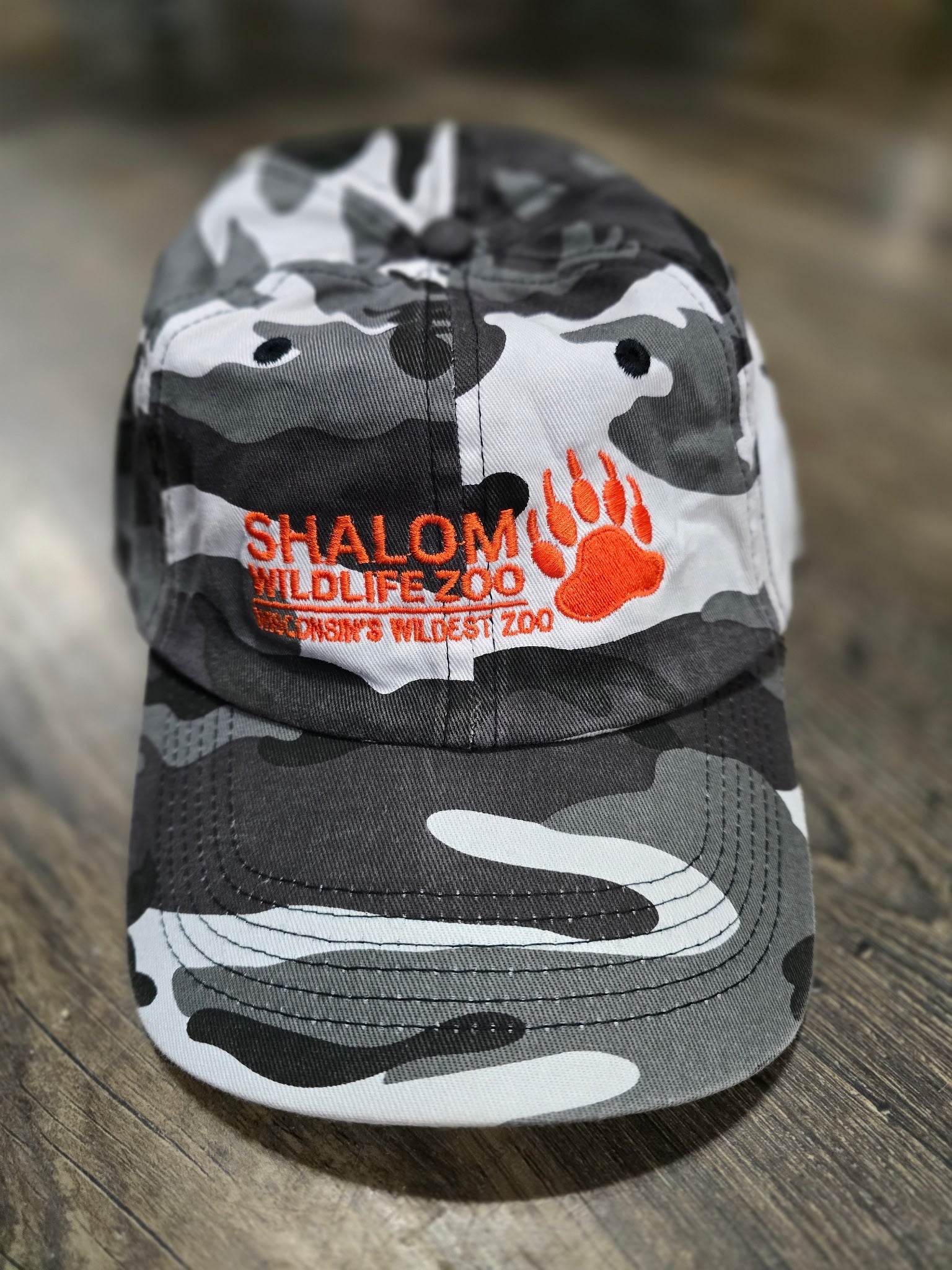 Shalom Wildlife Zoo Camo Hat – “Wisconsin’s Wildest Zoo”