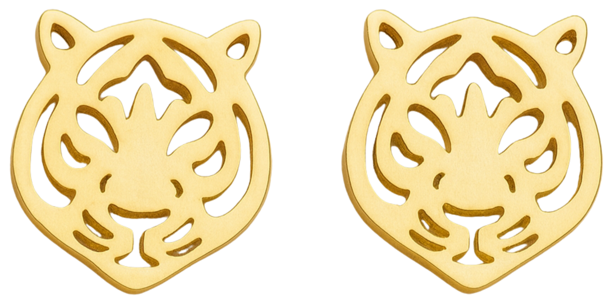 Tiger Stud Earrings