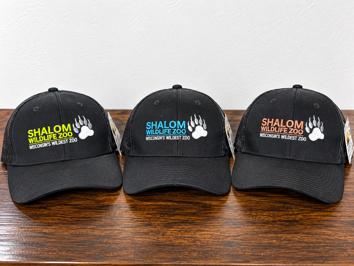 Shalom Wildlife Zoo snap back hats