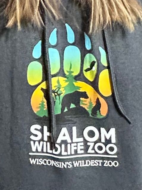 New Shalom Wildlife Zoo Logo Hoodie