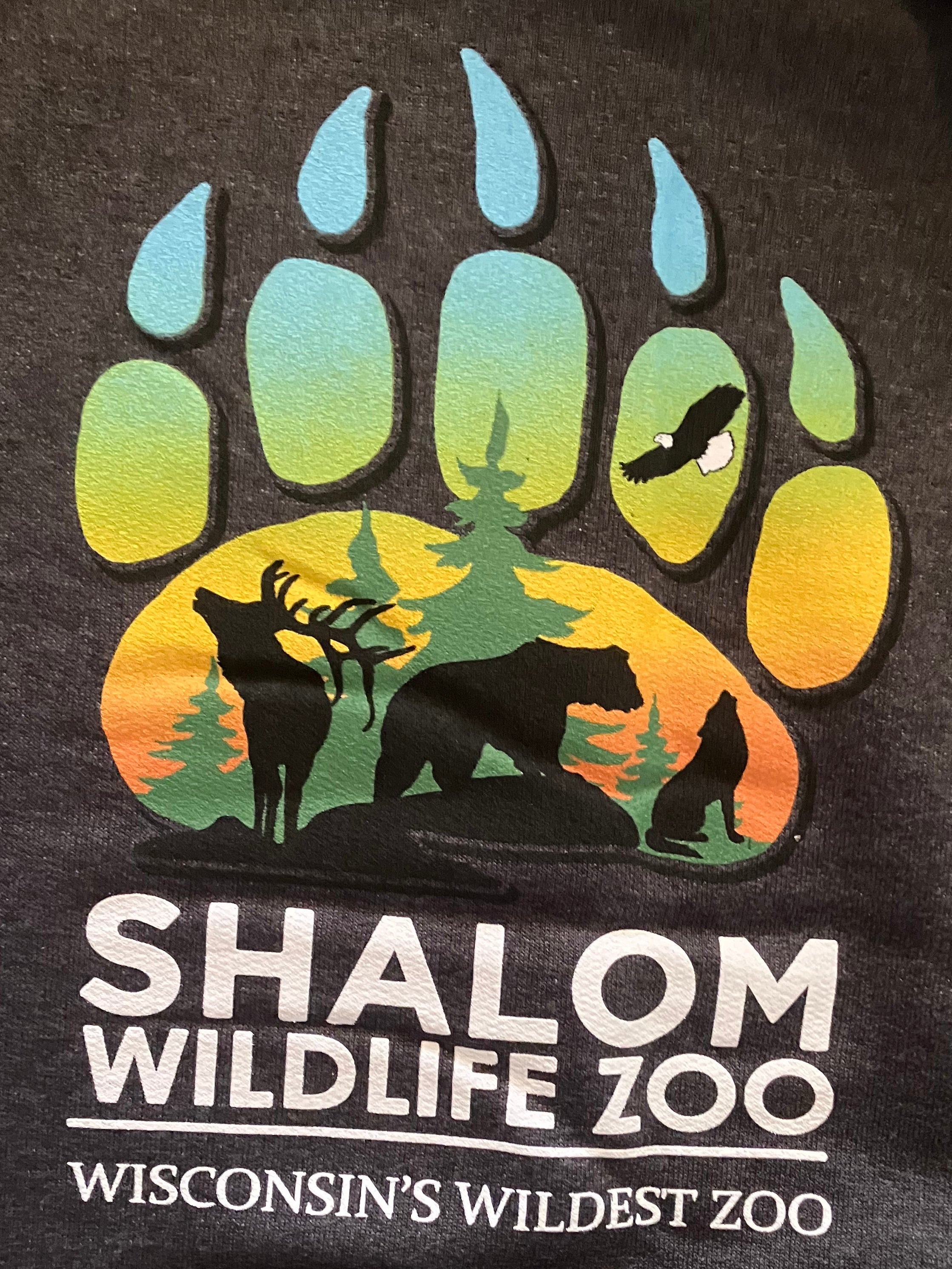 New Shalom Wildlife Zoo Logo Hoodie
