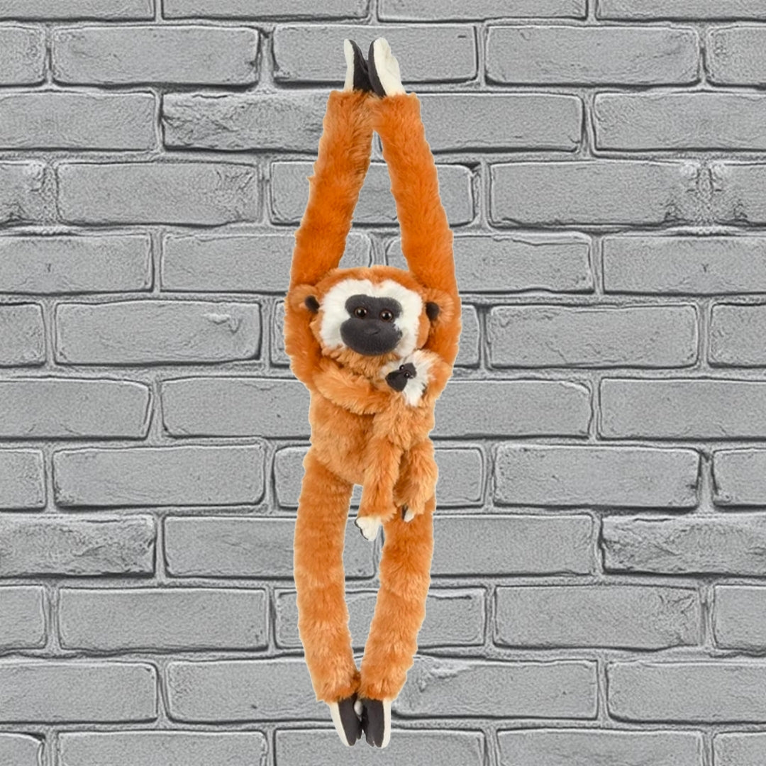 🐵 Mommy & Me Hanging Monkey Plush