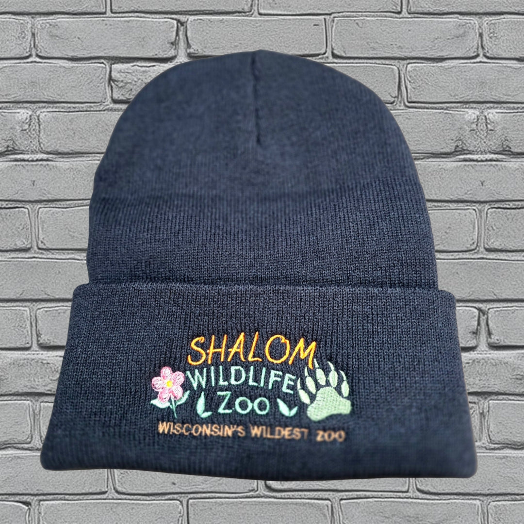 Shalom Wildlife Zoo Embroidered Beanie