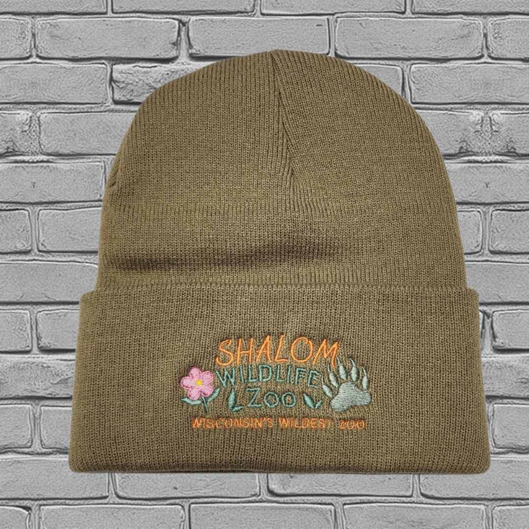 Shalom Wildlife Embroidered Beanie