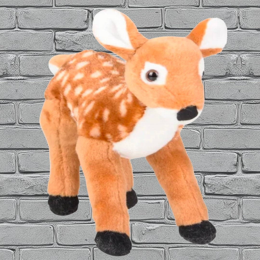 Shalom Wildlife Zoo Outdoor Adventure Bundle – Camo Hat, Orange Beanie & Deer Plush Gift Set